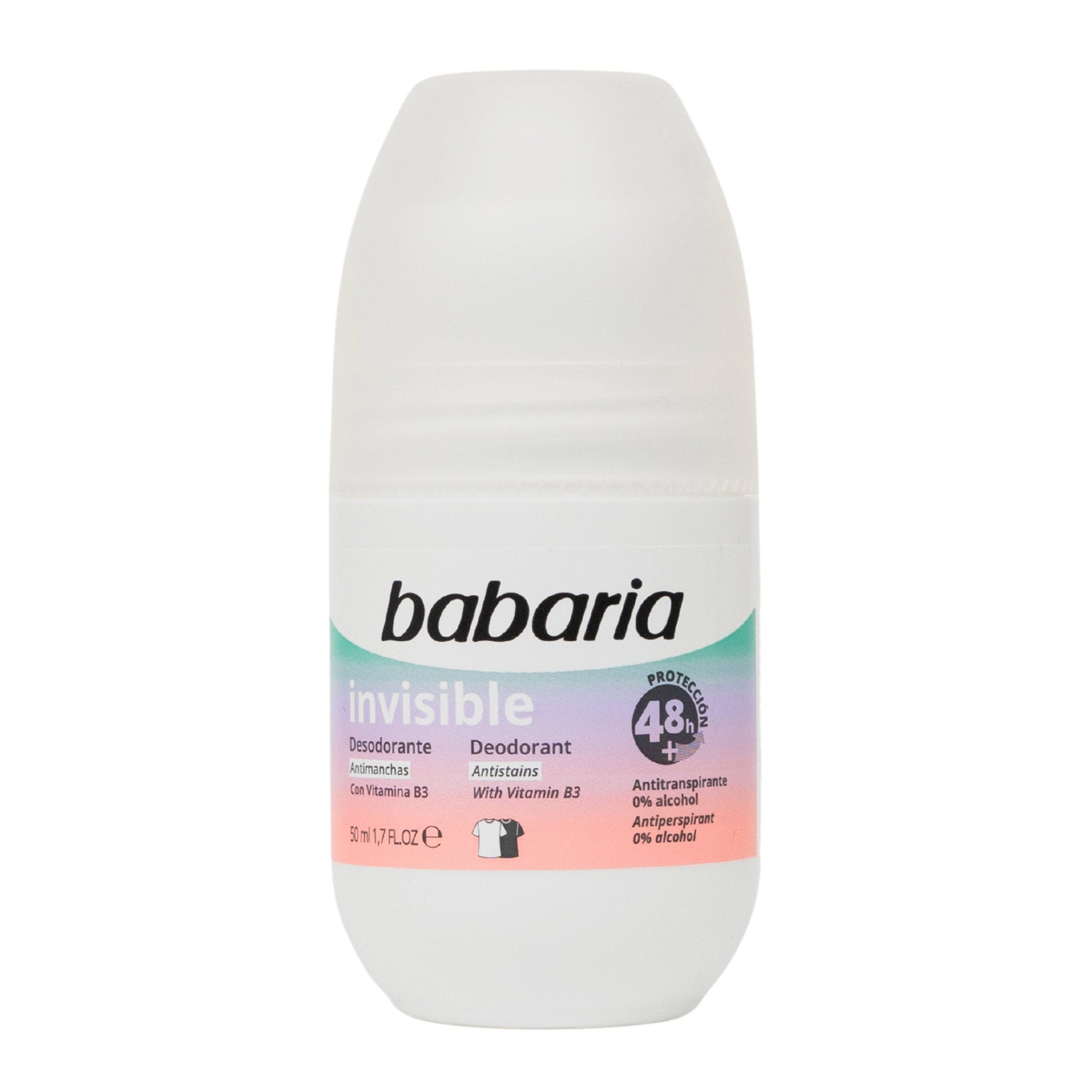 Desodorante babaria Roll-on Invisible 50 ml