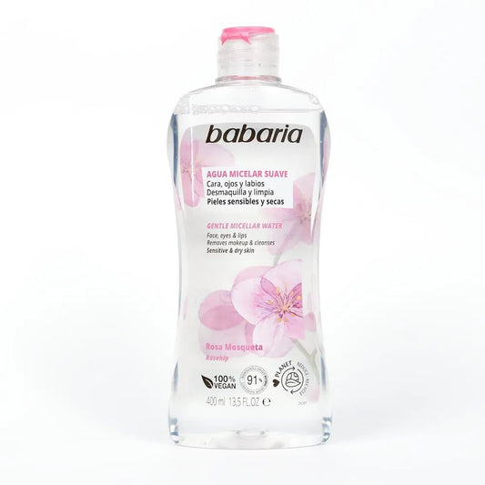 Agua Micelar Rosa Mosqueta Babaria 400ml