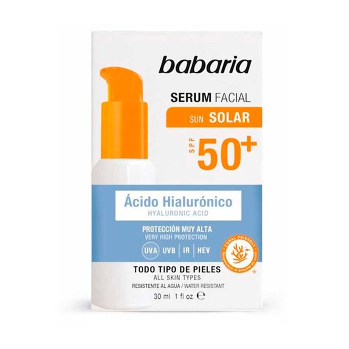 Serum Babaria Ácido Hialurónico Spf50+ 30 ML
