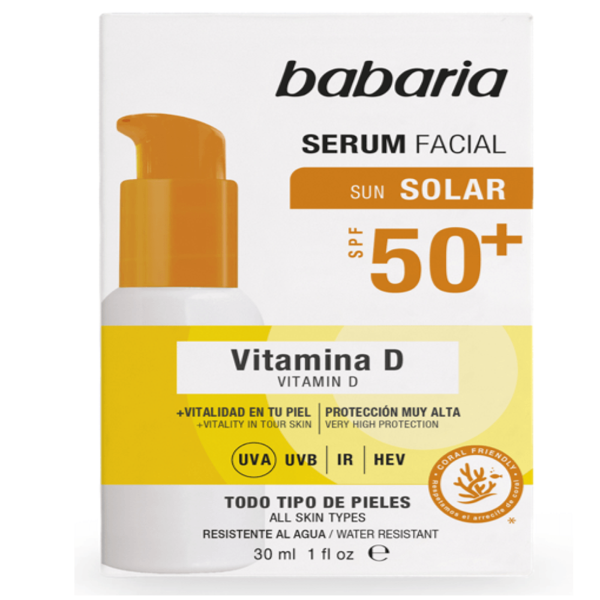 Serum Solar Babaria Vitamina D Fps50 X 30ml