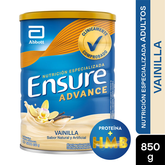 Ensure Advance Vai. 850 gr(A)(3%+)(PAE)