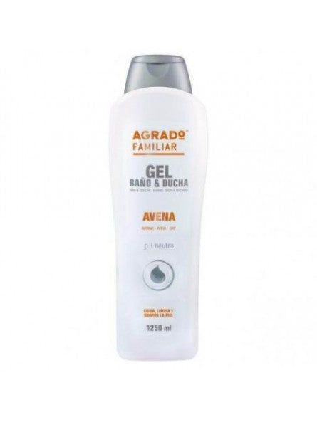 Gel Agrado  Baño Y Ducha Avena 1250 ML