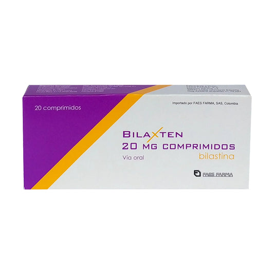Bilaxten 20 mg 20 Compuesto.(P)18004(A)(PAE)