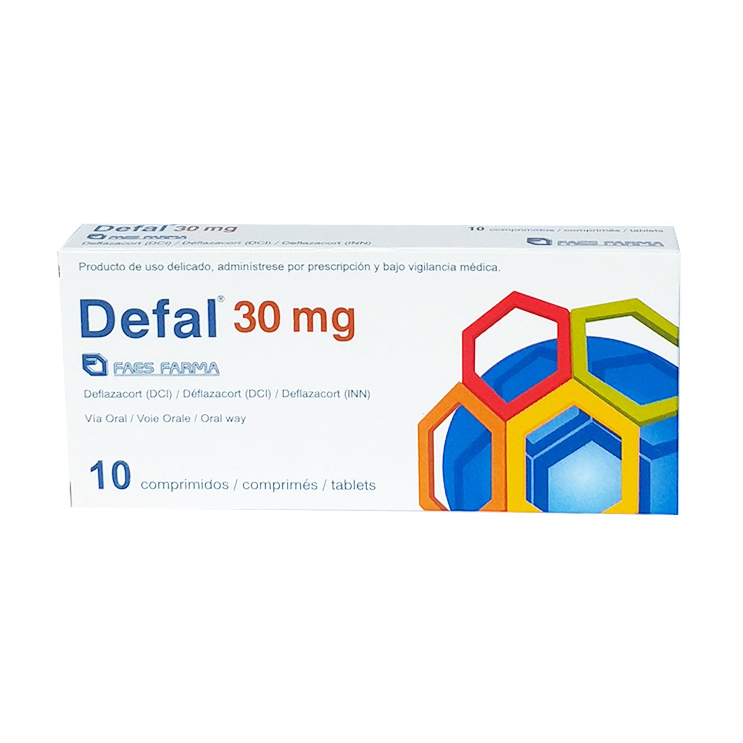 Defal 30 mg 10 Comprimidos (a)(m)36717