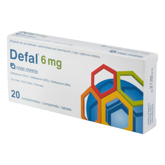 Defal 6 mg 20 Comprimidos(M)14686