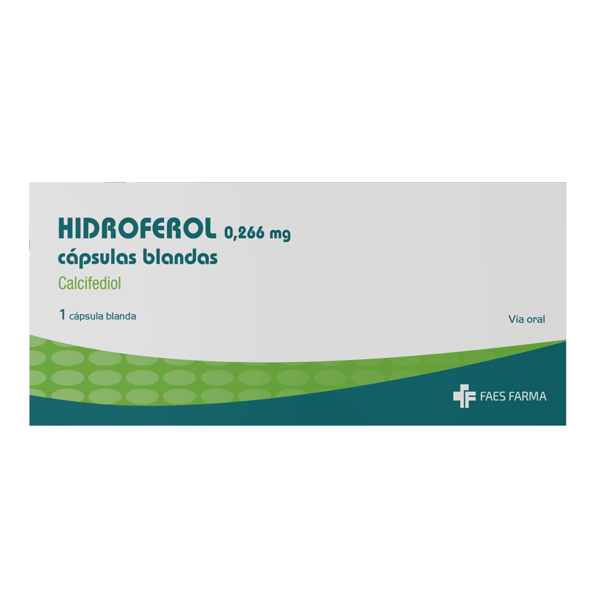 Hidroferol 0.266 mg 1 Cápsula