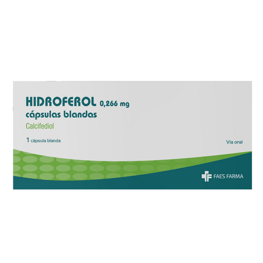 Hidroferol 0.266 mg 1 Cápsula