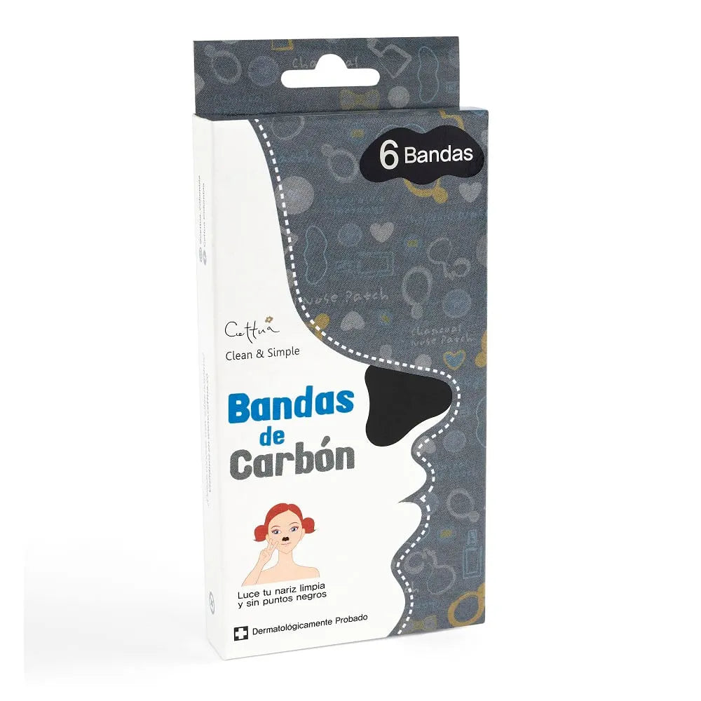 Bandas Cettua De Carbon 6 Unidad