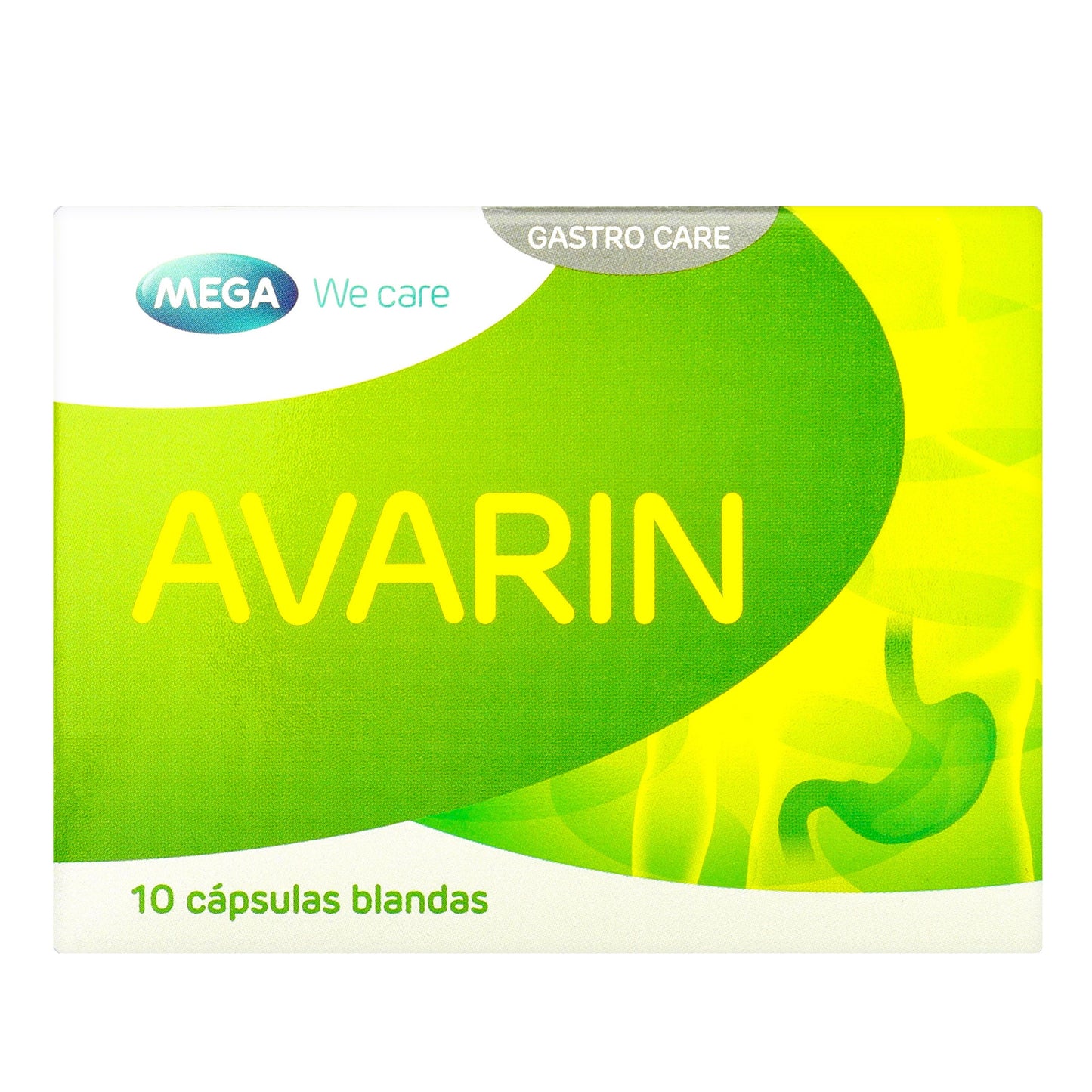Avarin 300 mg/60 mg 10 Cápsula (sav)