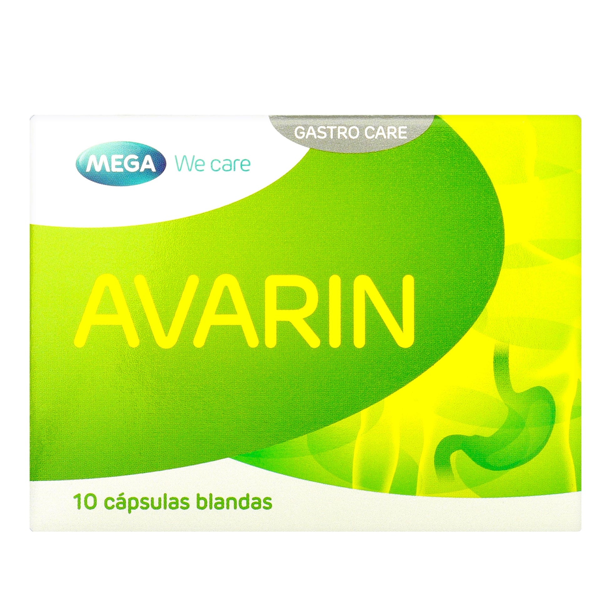 Avarin 300 mg/60 mg 10 Cápsula (sav)