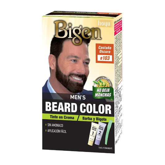 Tinte Bigen Mens Barba Castano Oscu B103