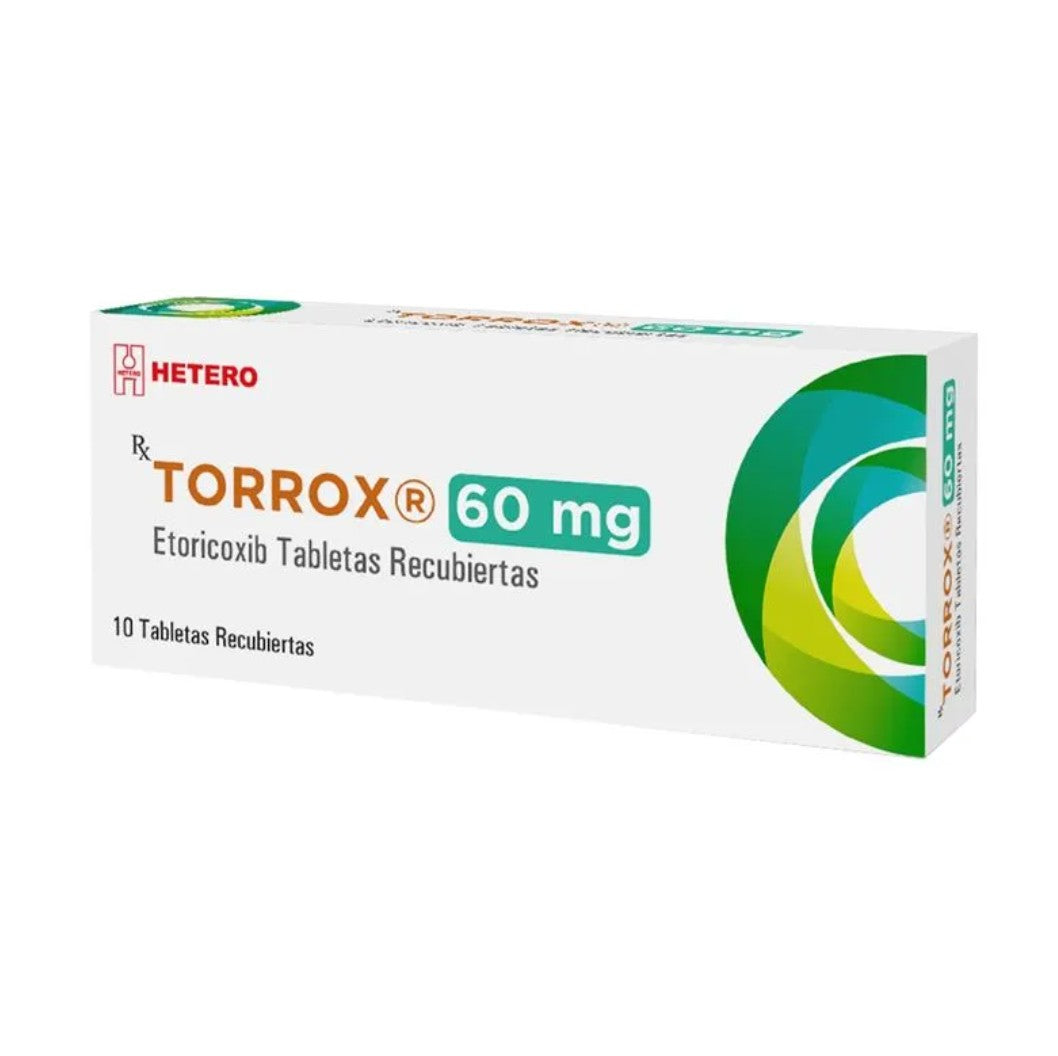 Torrox Etoricoxib 60mg X 10 Tableta Hetero