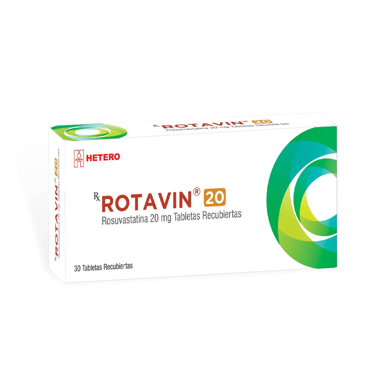 Rotavin Rosuvastatina 20 MG X 30 TAB