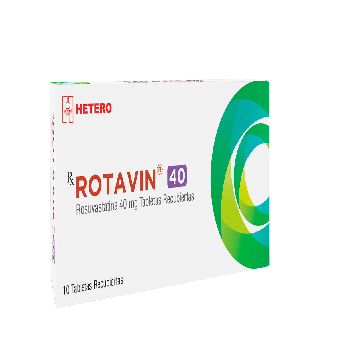 Rotavin 40 Mg Caja X 30 Tabletas Recubiertas