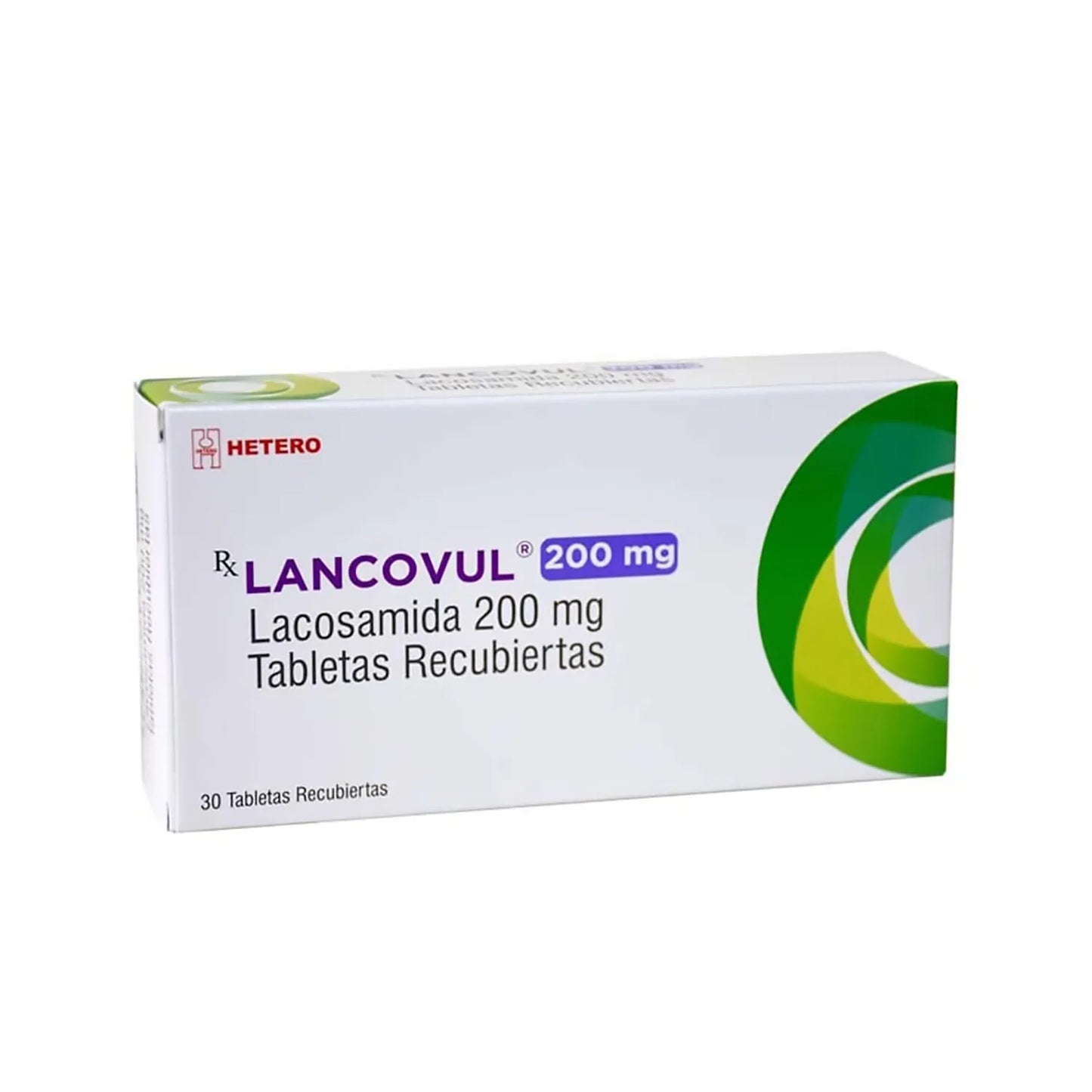 Lancovul 200Mg (Lacosamida) X 30 Tabletas