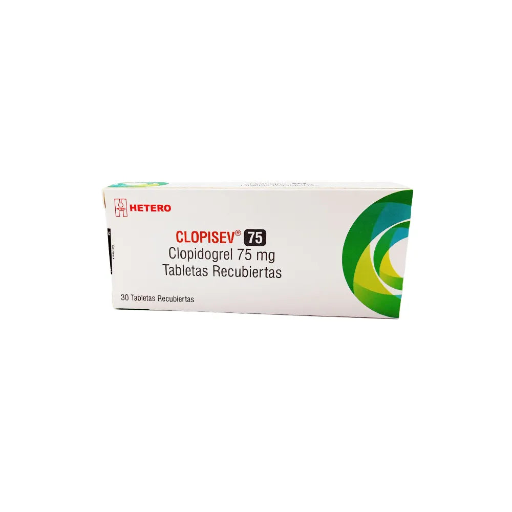 Clopisev Clopidogrel 75 MG X 30 Tab