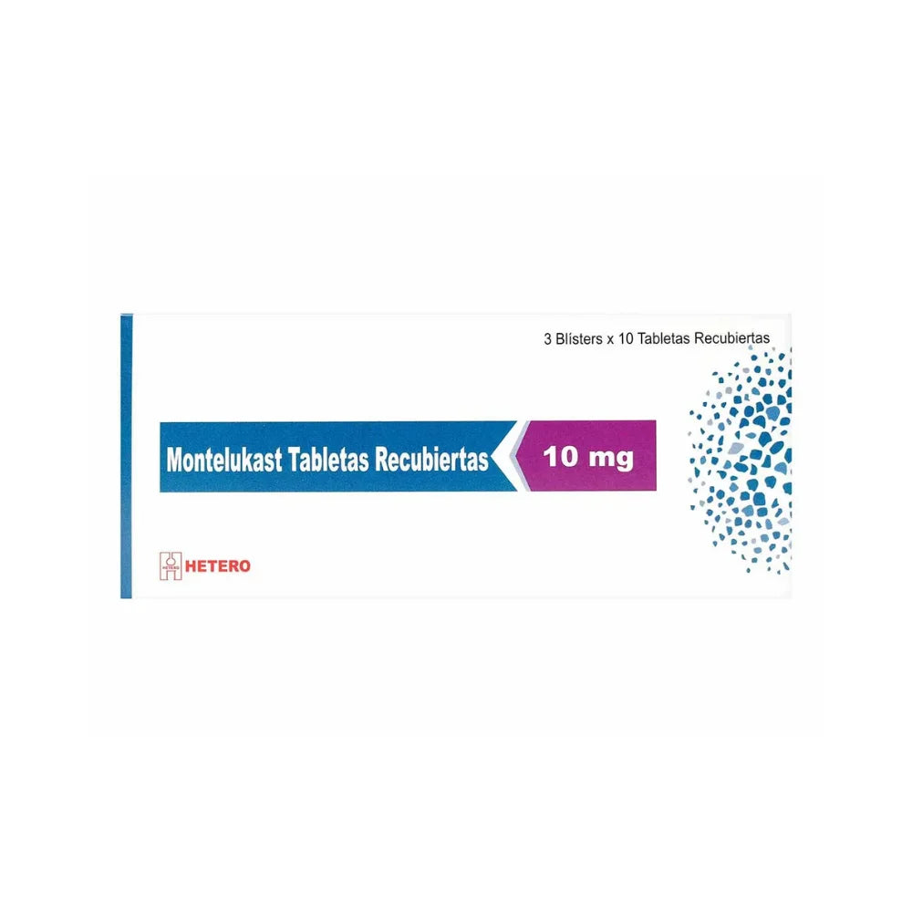 Montelukast 10 MG 30 Tabs Recs (M)75657