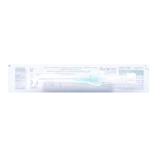 Cateter Canula Intravenoso 18 g Unidad Icom
