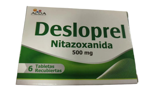 Desloprel Nitazoxanida 500 MG X 6 Tabletas