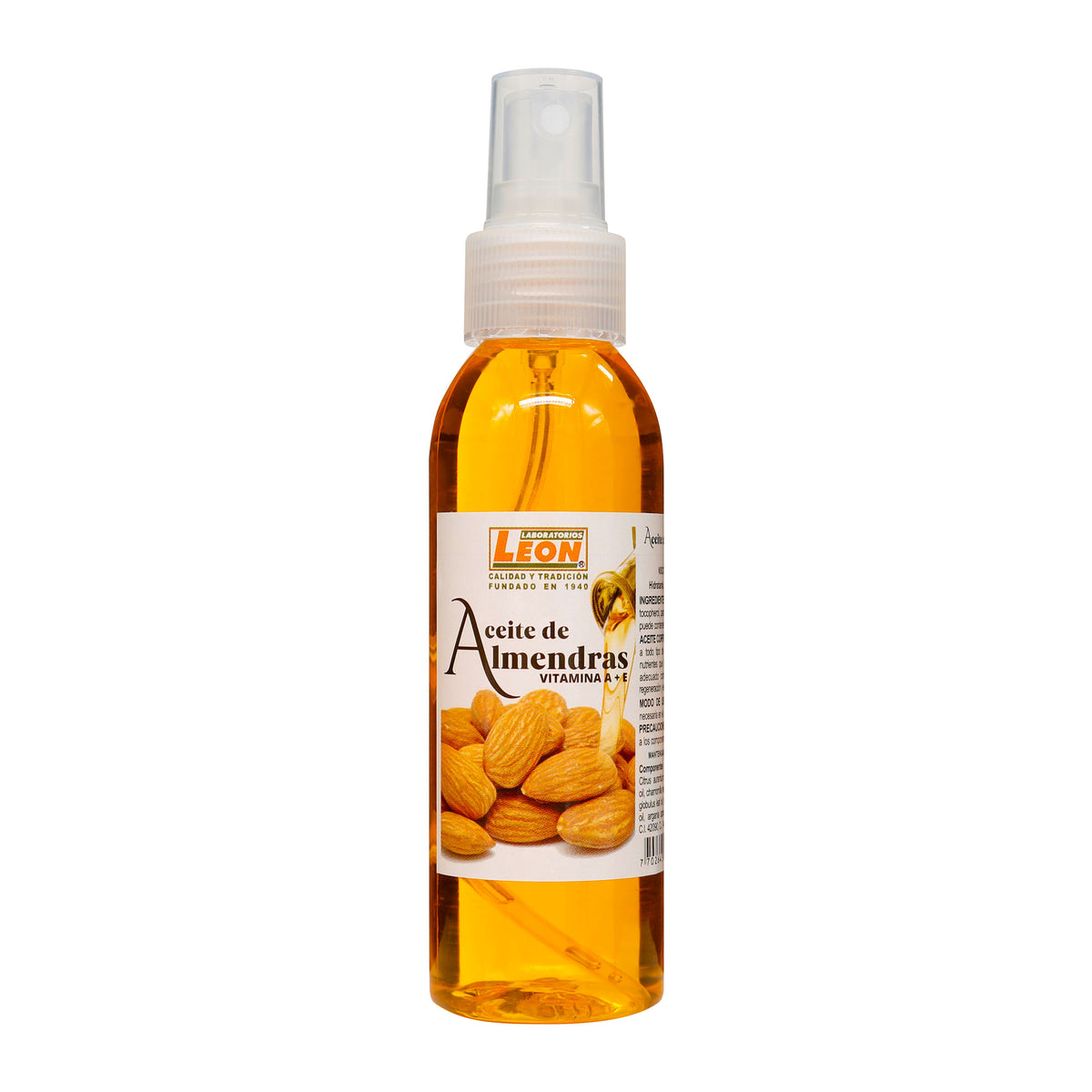 Aceite Almendras Spray 120 ML Leon