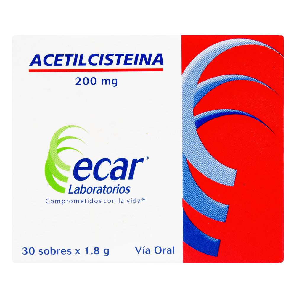 Acetilcisteina 200MG 30 Sbs Ec