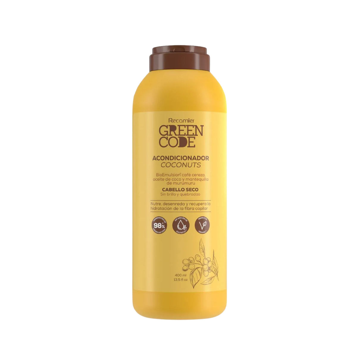Aco Green Code Cabello Seco 400 ML