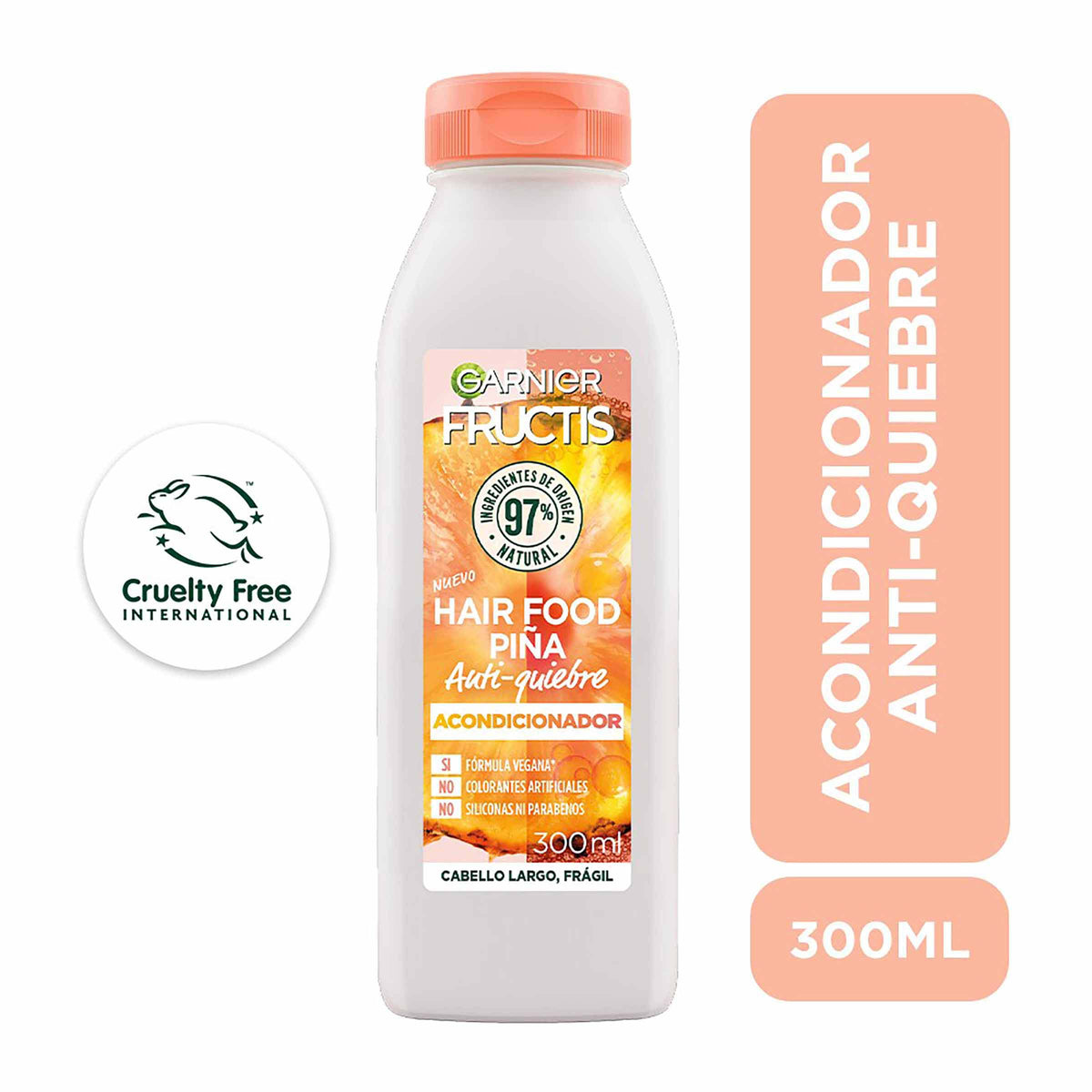 Aco Hair Food Pina Antiquiebre 300 ML