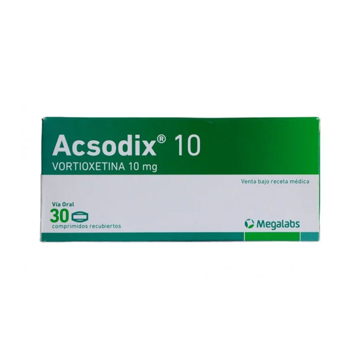 Acsodix 10 MG 30 Tbs