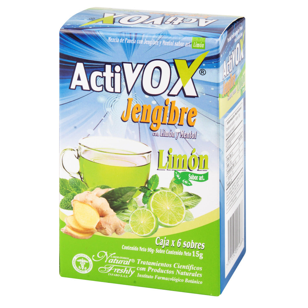 Activox Jengibre-Limon 6 Sobres
