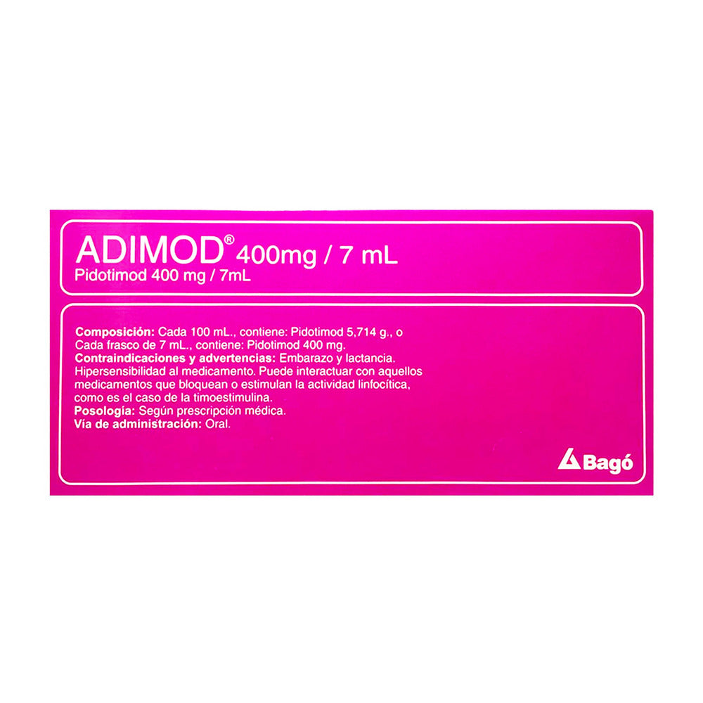 Adimod Solucion Oral 10 Fco 7 ML
