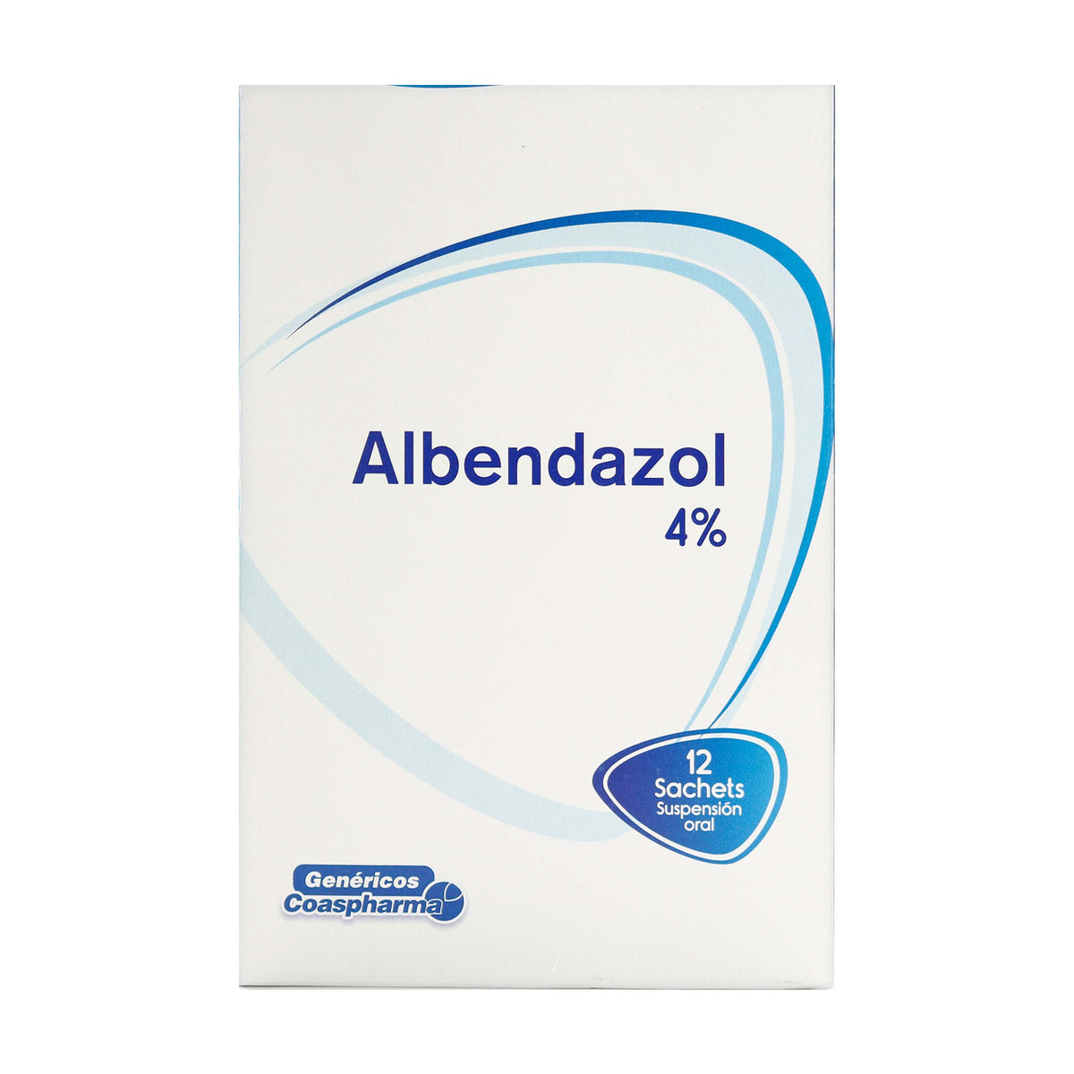 Albendazol 4% SUSP.10 ML X 12 Sbs Coa