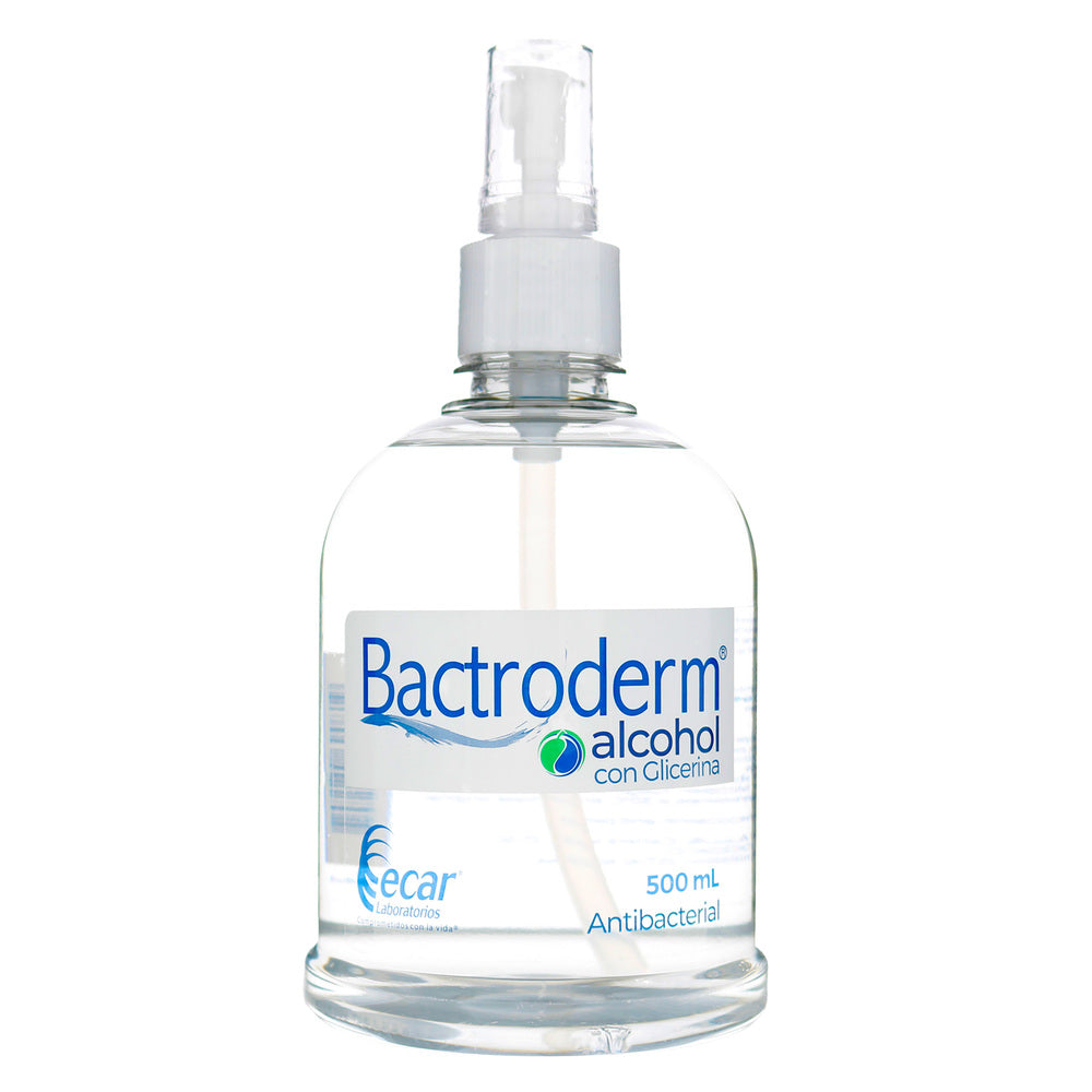 Alcohol Bactroderm Antbact. Glic. 500 ML
