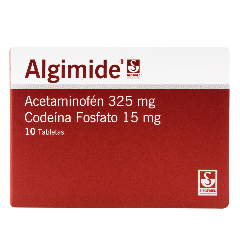 Algimide 325/15 10 Tbs Acetam/Codeina