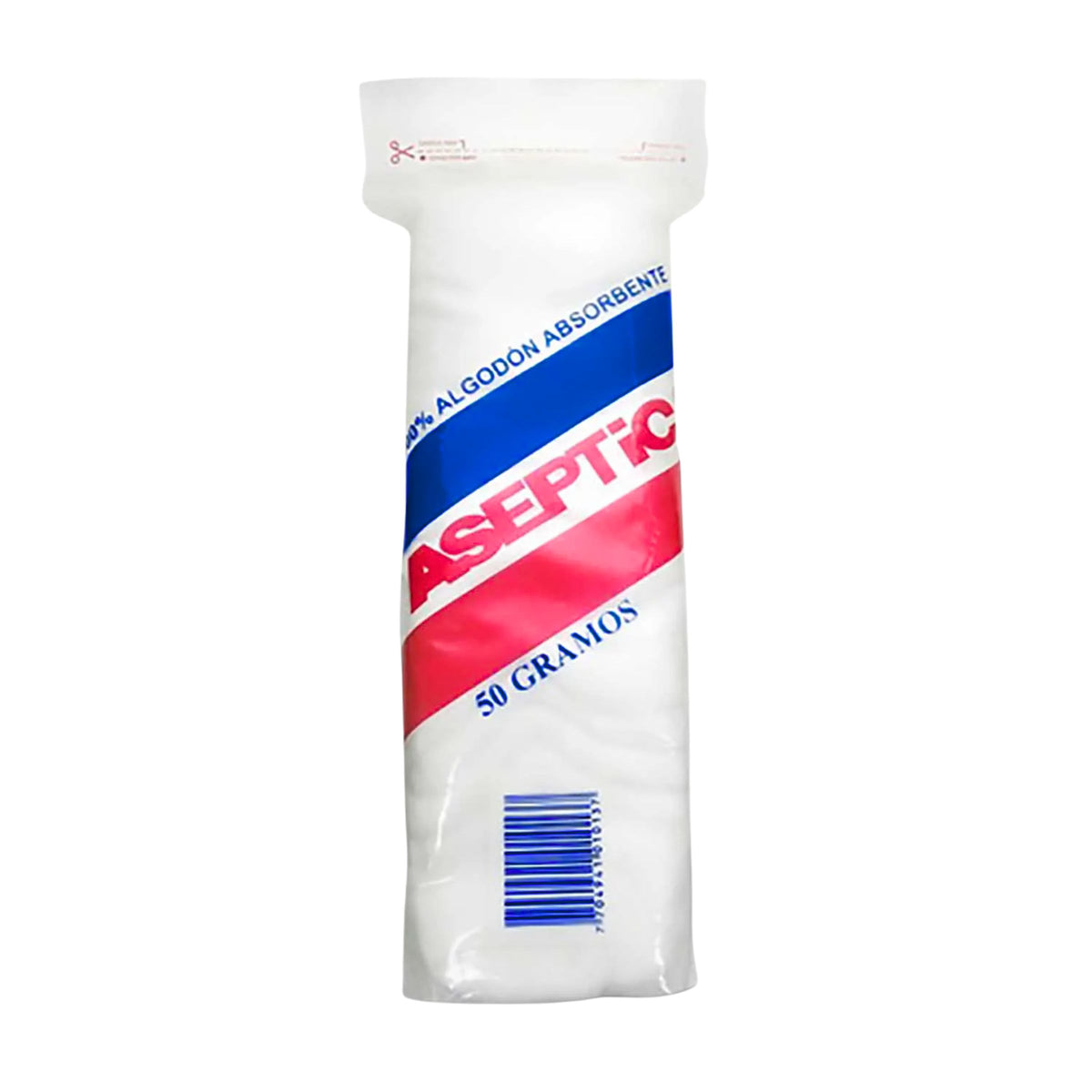 Algodon Aseptic Zig Zag Bol 50 Grs