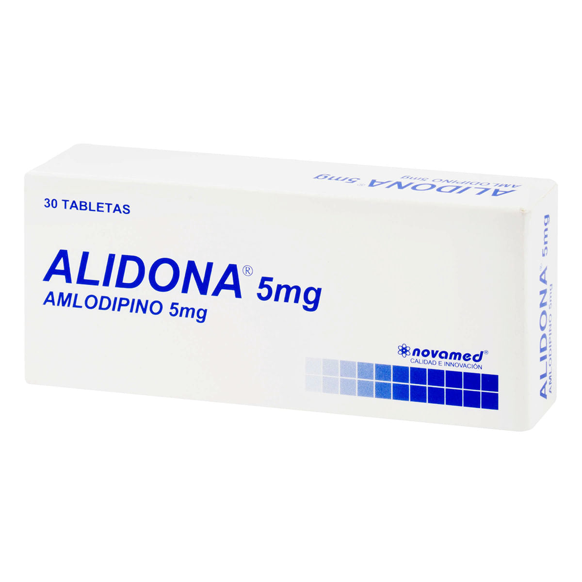 Alidora Amlodipino 5 MG X 30 Tabletas