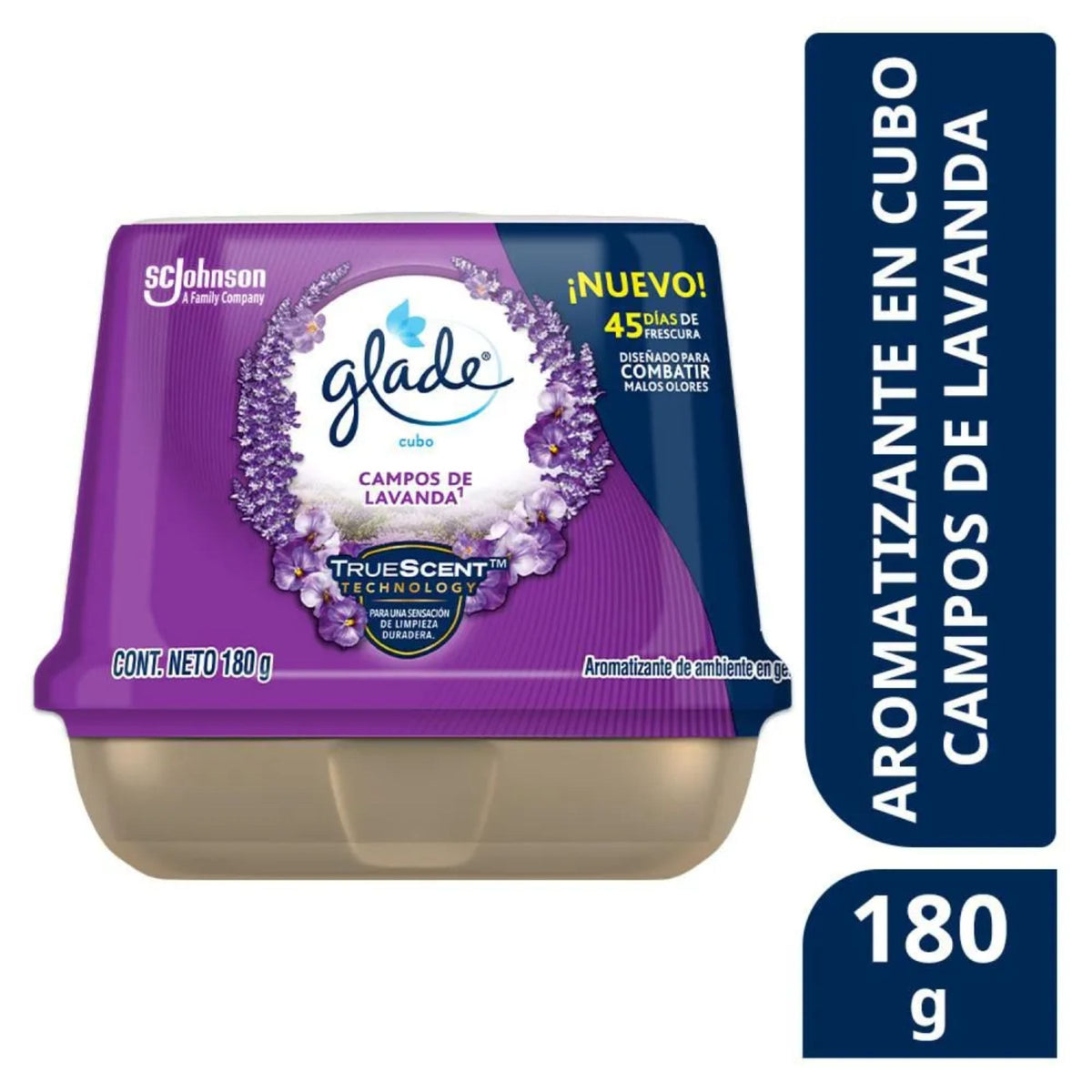 Ambient.glade Cubo Gel C.lavanda 180