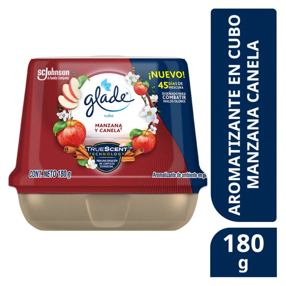 Ambient.glade Cubo Gel Manz.can 180 G