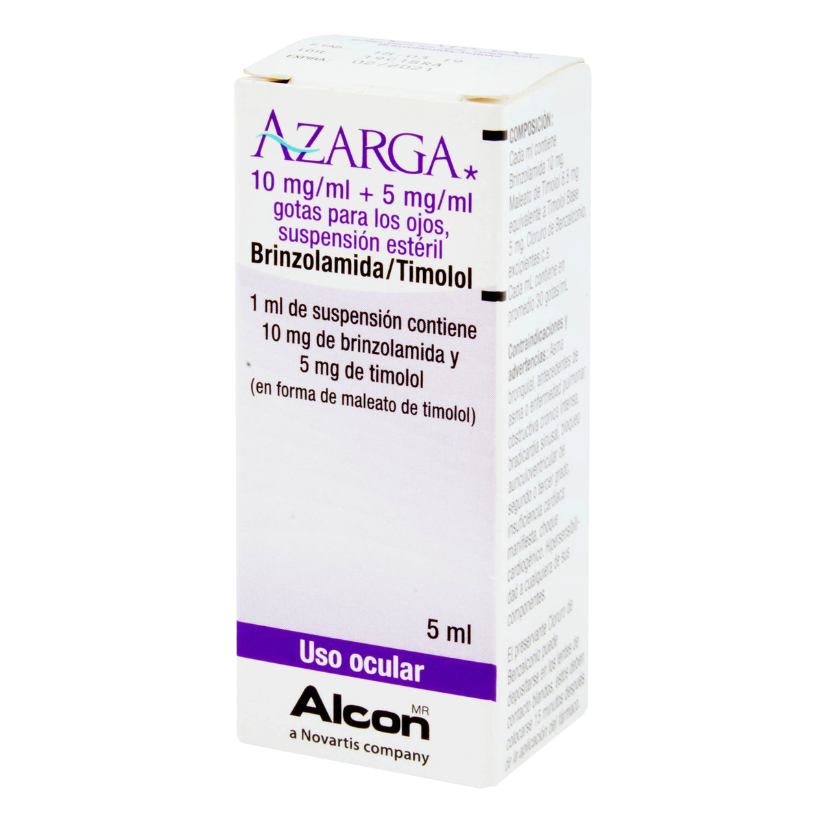 Azarga SOL.oftalmica 5 ML