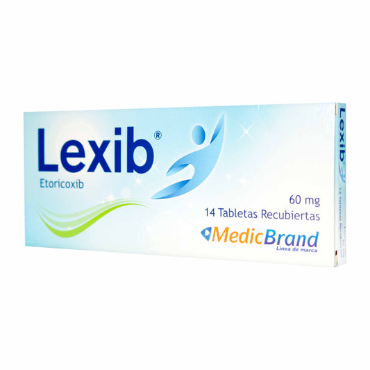 LEXIB 60 MG 14 TABS COA