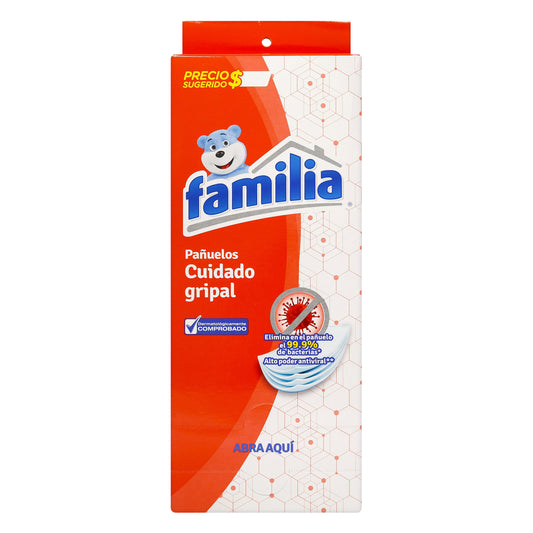 Pañuelos Familia Cuidado Gripal Display 10