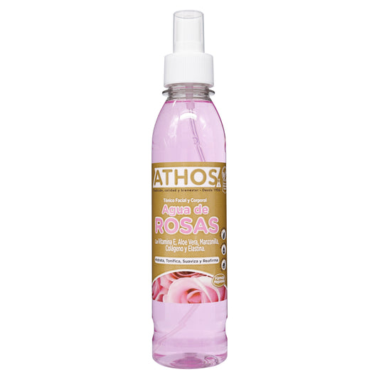 Agua de Rosas Vitamina E 250 Mililitros Athos