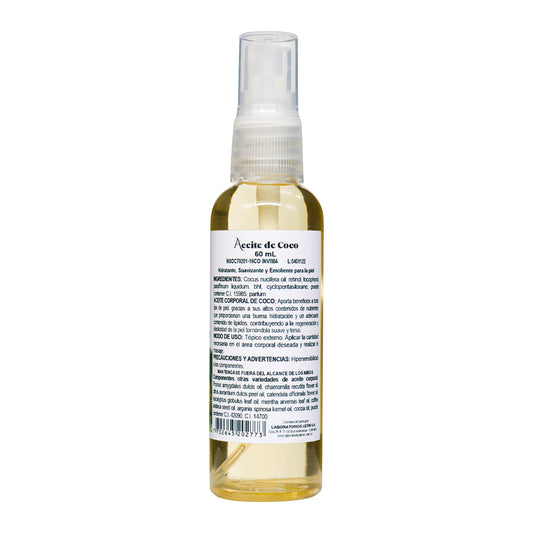 ACEITE COCO  SPRAY 60 ML LEON