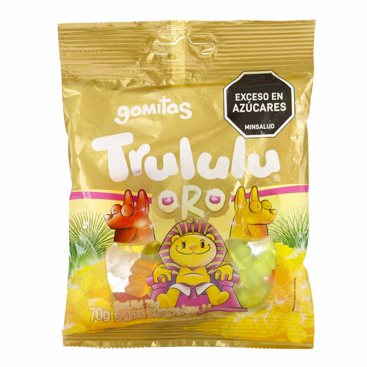 Gomas Trululu Oro Bolsa 70 Gramos