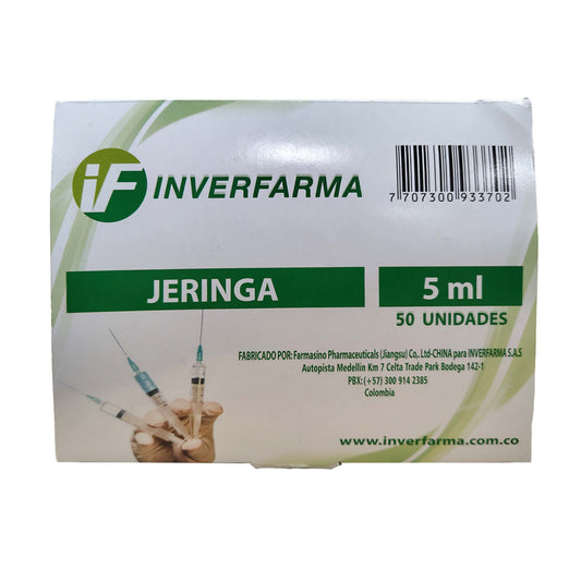 JERINGA 21G X 1.1/2 3P 5ML CJ 50UND INV