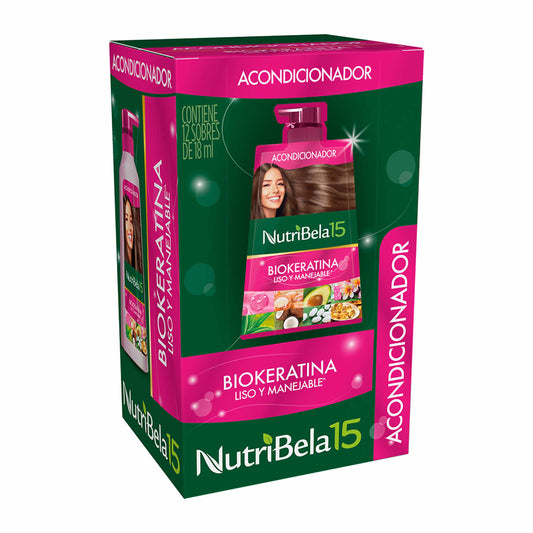 ACON. NUTRIBELA BIOKERATINA 18ML 12SBS