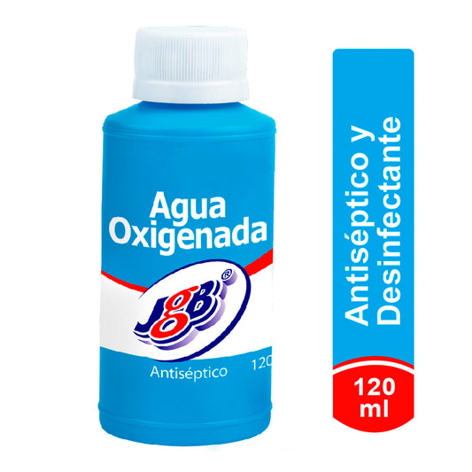 Agua Oxigenada JGB 120 Mililitros