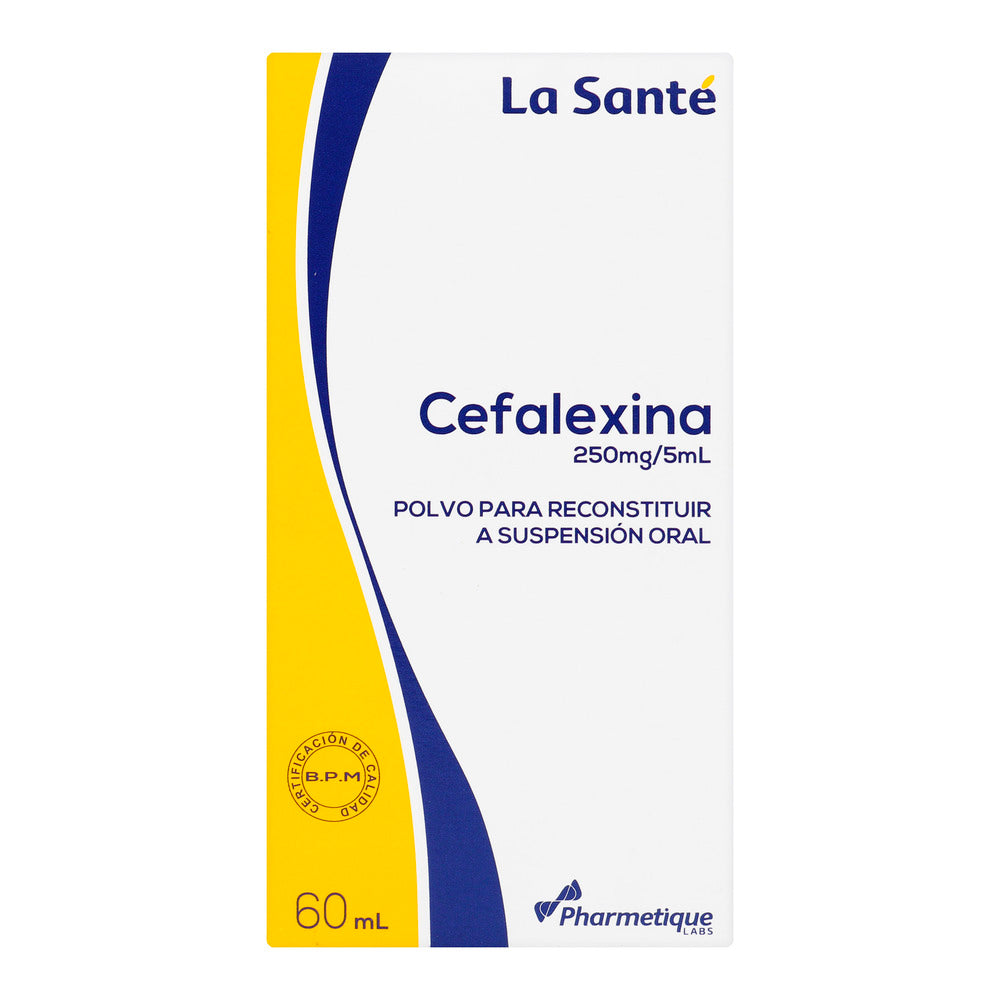 Cefalexina 250 mg Suspensión 60 ml