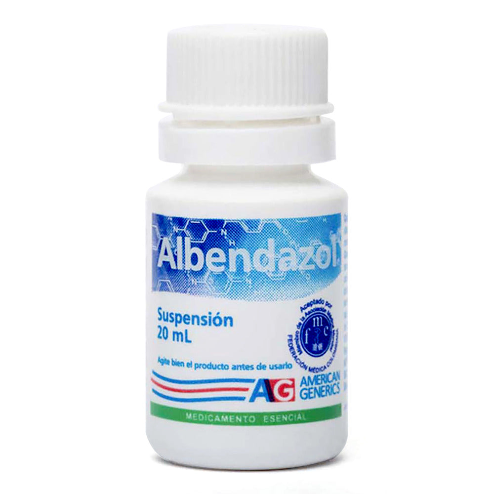 Albendazol Suspensión 20 Mililitros