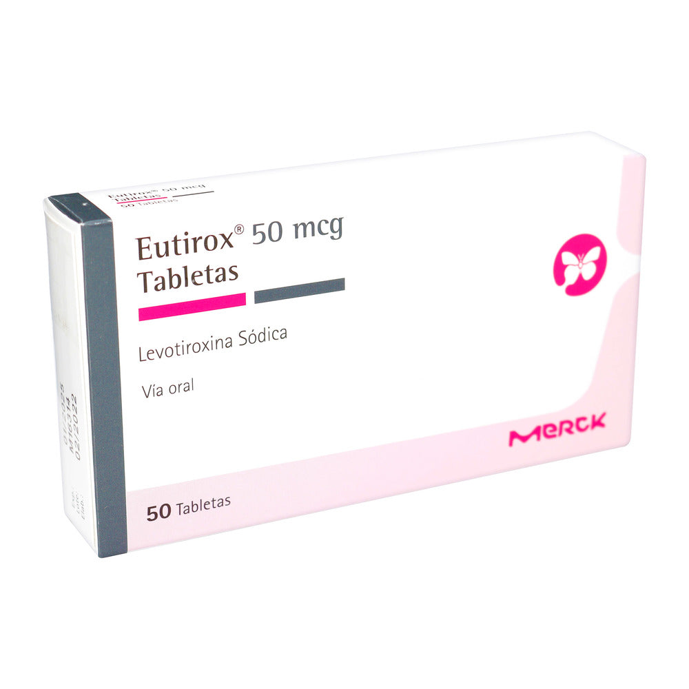 Eutirox 50 Microgramos 50 Tabletas