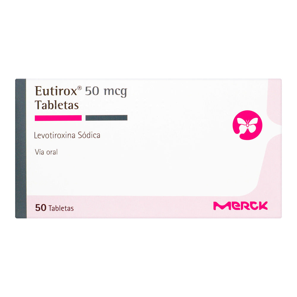 Eutirox 50 Microgramos 50 Tabletas